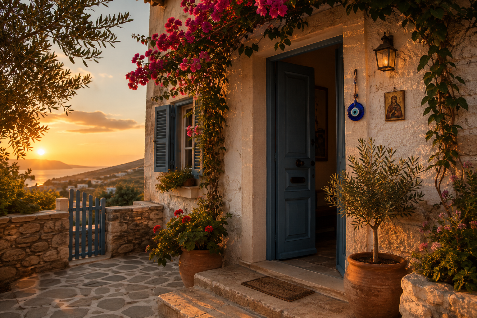 Can a House Get the Evil Eye? Greek Beliefs About Protecting the Home